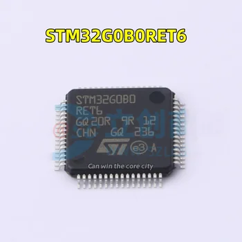 10 gabali STM32G0B0RET6 Pakete LQFP64 single-chip mikrokontrolleru IC mikroshēmā oriģinālā ST vietas