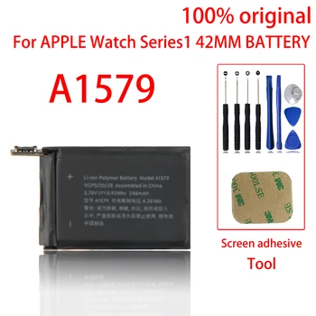 100% Oriģināls 42mm Akumulators Apple Skatīties Sērija 1. Sērija 1 A1579， A1803, (1. Paaudzes) Baterijas Bateria