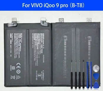 100% Oriģināls B-T8 Akumulatoru VIVO iQoo 9 pro Tālrunis Nomaiņa Bateria