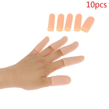 10pcs/set Silikona Gēla Caurule Rokas Pārsējs Pirkstu Aizsargs Sāpju Īkšķi Klp Instrumentiem