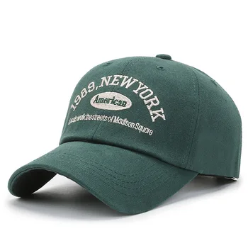 1989. gadā ŅUJORKĀ Retro Beisbola cepure, Cepures Vīriešiem Zvejas klp Vīriešu Zīmols Caps Sieviešu Kokvilnas Cepurīte Beisbola Cepures Casquette Tētis Klp