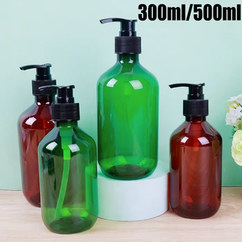 1gb 300ml/500ml Aerosols Pudeles Sub-Plastmasas pudelēs Multicolor Uzpildāmas Pudeles Tukšas Tvertnes Flip-top Padeves Grims Rīks