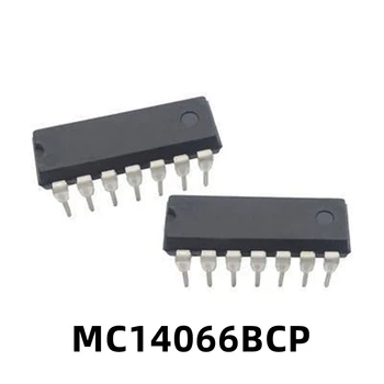 1gb Jaunu Oriģinālu MC14066BCP MC14066 DIP-14 Tiešo-Plug Kalkulators IC Chip