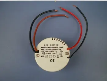 200pcs/daudz LED Elektronisko TRANSFORMATORU VADĪTĀJA Converter 0.5~12w 220v -240v barošanas 12vDC lielas atlaides