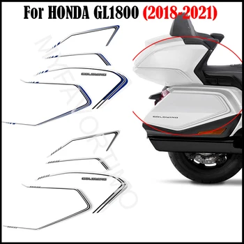 2018 2019 2020 2021 Motociklu HONDA Goldwing GL1800 GL 1800 Touring Uzlīmes Decal Komplekts Gadījumos Aizsargs Bagāžnieka Bagāžas