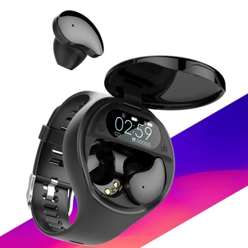 2022 Jaunu Modeli, Sirdsdarbības Ātrums, asinsspiediens Skābekļa Sporta Smartwatch 2 in 1-Bezvadu Smart Skatīties ar Bluetooth Austiņas Earbuds