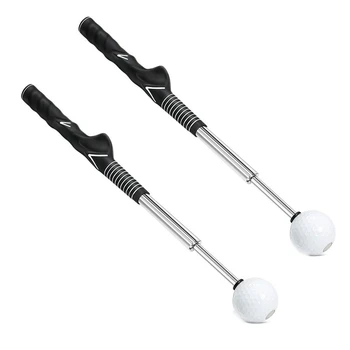 2gab Golf Swing Trainer Atbalsta - Golfa Sparā, Mācību Atbalstu Elastību, Temps, Un Spēks Golfa Warm-Up Stick