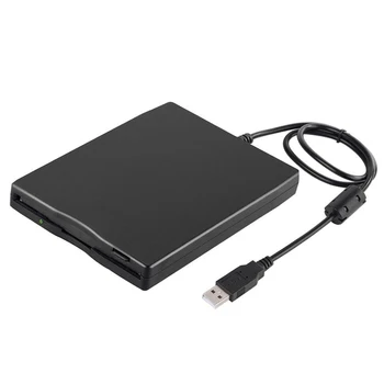 3.5 collu USB Mobilo Floppy Disk Drive 1.44 MB 2HD Ārēja FDD Disketes ar USB Kabeli Klēpjdatoru Notebook PC