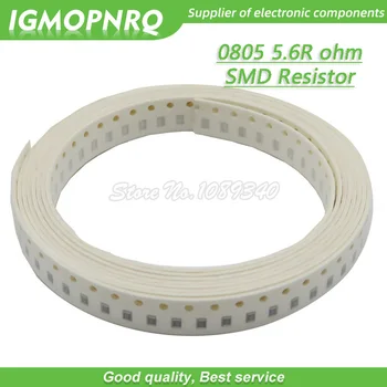 300pcs 0805 SMD Rezistors, 5.6 ohm Chip Rezistors 1/8W 5.6 R 5R6 omi 0805-5.6 R