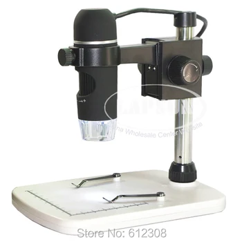 300X 5.0 MP USB Digitālais Mikroskops Endoskopu Lupa Tuvinātu Attēlu, Video Kamera Ar 8 LED apgaismojums& Lasījumā Izmēra un Liels Stends