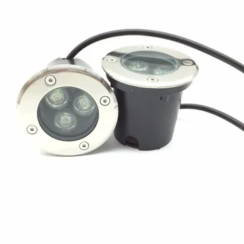 3W Led Pazemes Lampas Aprakti LED Apgaismojums Spuldzes dārza led spot lampas Āra Gaismas IP68/DC12V/24V/85.V-265V/CE&RoHS
