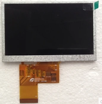 4.3 collu 40PIN 16.7 M TFT LCD Krāsu Pretestības Touch Screen 24 bitu RGB Interfeiss 480*272