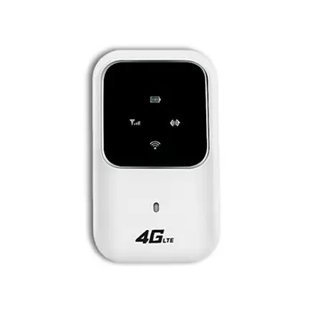 4G Bezvadu Maršrutētāju Portatīvo Auto Mobilās Platjoslas Tīkla Kabatas 2.4 G Bezvadu Maršrutētāju 100Mbps Hotspot SIM Atslēgts WiFi Modems