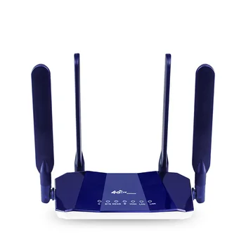4G LTE CPE Router 300Mbps CAT4 Bezvadu CPE Maršrutētāji Atslēgts Wifi Router 4G LTE FDD RJ45Ports&Sim Kartes Slots līdz 25users