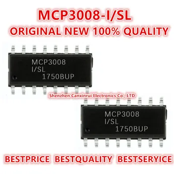  (5 Gabali)Oriģināls Jaunas 100% kvalitātes MCP3008-I/SL Elektronisko Komponentu Integrālo Mikroshēmu