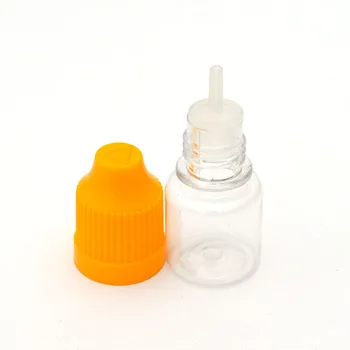 500 Uzstādīt 3ml Tukšas Plastmasas Adatu Flakonā Acu Pudeles Pilinātāju Ar bērnu aizsardzībai paredzētām Klp Maza Šķidruma Tvertnes