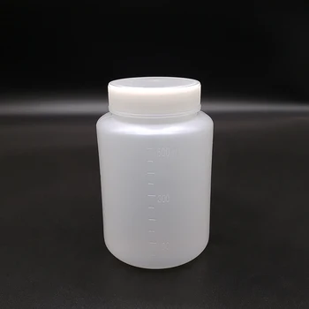 5gab Plastmasas plata mute reaģentu pudeles,30ml/50ml/100ml/250ml/500ml/1000ml/2000ml/2500ml,Plastmasas pudeles,Plastmasas paraugu pudeles