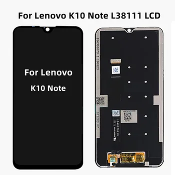 6.3 collu AMOLED Lenovo K10, Ņemiet vērā, L38111 LCD Displejs Ar Touch Screen Digitizer Montāža Stikla Lenovo K 10, ŅEMIET vērā, LCD