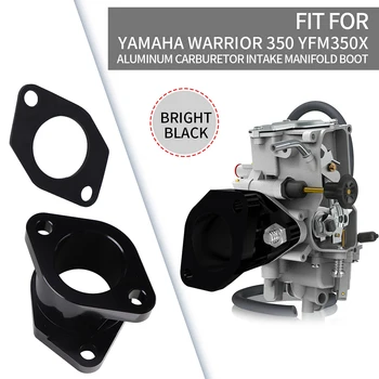 6061-T6 Alumīnija Karburatora Ieplūdes Kolektora Boot par Yamaha Warrior 350 YFM350X