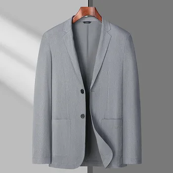 6611-jauns korejiešu moderns biznesa atpūtas profesionālās jaka vīriešiem gaismas luksusa Yinglun stila uzvalks