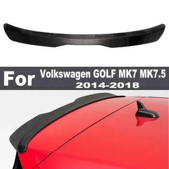 ABS Aizmugurējais Spoilers Priekš Volkswagen VW GOLF MK7 MK7.5 GTI R 2014 2015 2016 2017 2018 Automašīnas Aizmugurējais Jumta Spoilers Ārējie Auto Piederumi