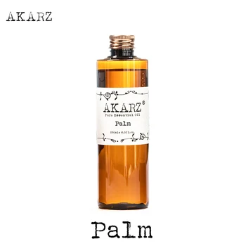 AKARZ Palmu eļļa dabiskā aromterapija un augstas kapacitātes ādas, ķermeņa kopšana masāža, spa bāzes pārvadātājs Palmu ēteriskās eļļas