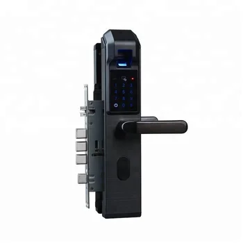 Akciju Smart Lock Smart Home Sistēmas Drošu Paroli Tastatūras Smart Digitālo Pirkstu Nospiedumu Durvju Slēdzenes X3 Pirkstu Nospiedumu Slēdzene