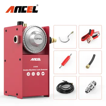 ANCEL S100 Auto Dūmu Noplūdes Detektors EVAP Vakuuma Noplūdes Naftas Cauruļvadu Noplūdes Analyzer Testeris, Auto Gāzes Noplūdes Meklētājs Diagnostikas Instrumenti