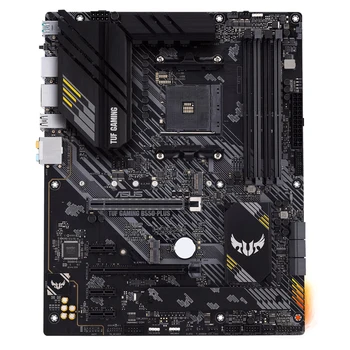 ASUS TUF SPĒĻU B550-PLUS AMD B550 (Ryzen AM4) ATX spēļu mātesplati ar PCIe 4.0, dual M. 2, 10 DrMOS jauda posmos, 2.5 Gb Ostas