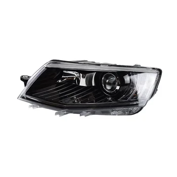 Auto Priekšējo Lukturu par Skoda 2015-2017 Octavia A6 LED Lukturu Stils Dinamisku Pagrieziena Signāla Lēca, Automobiļu Piederumi Montāža