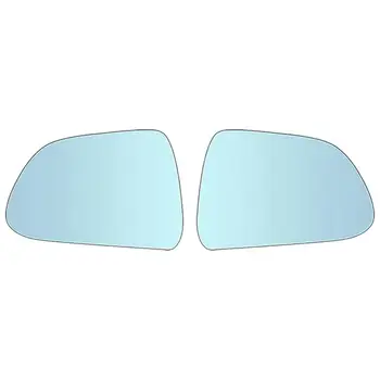 Auto Sānu Atpakaļskata Spogulis Zila Stikla Lēca, Pa Kreisi, Pa Labi Plašs Skats Anti Glare Auto Piederumi ForTesla Modeli 3 1 Pāris