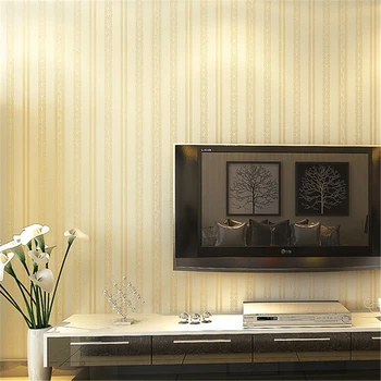 beibehang mājas dekori Modernās un vienkārša stila svītru raksts, tapešu Dzīvojamā istaba guļamistaba tapetes roll papel de parede 3d