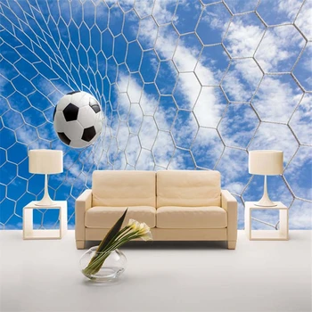 beibehang Vairumtirdzniecības foto sienas futbola tapetes, sienas dīvāns fona futbola tapešu sienas sienu pārklājumi papel de parede
