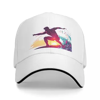Beisbola cepure Vīriešiem, Sievietēm, RĪKU Joslā Vilnis Saulrieta Surfer Dzimšanas dienu Hikings Cepures, Cepurīte