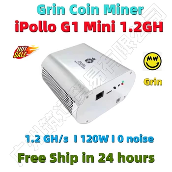 Bezmaksas Piegāde Jaunu Oriģinālu iPollo G1 Mini 1.2 G±10% Ar Barošanas 120W Uz Sienas Labi, Kā Goldshell Lodziņā Diezgan Miner Bez Trokšņa