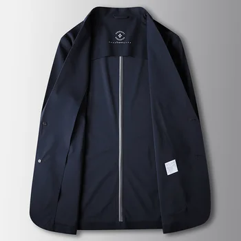 C1195-2023 jaunu uzvalku uzvalks vīriešu tīrtoņa krāsas uzvalks ikdienas jaka