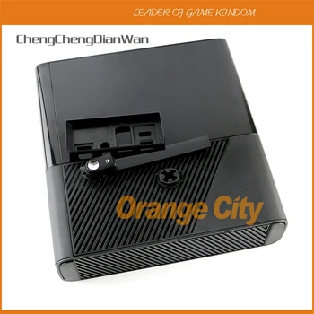 ChengChengDianWan Black pilnu Korpusa Apvalks Gadījumā ar daļas XBOX360E xbox360 E konsoles nomaiņa