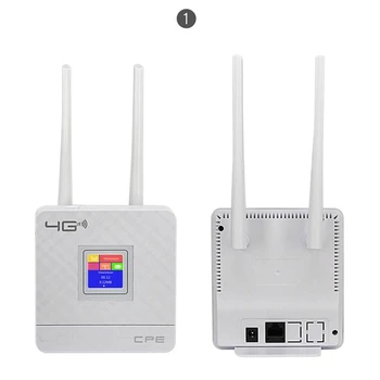 CPE903 LTE CPE Bezvadu Maršrutētāju ar RJ45 Portu, un Sim Kartes Slots Mājas 3G, 4G 2 Ārējā Antena Wifi Modems ES Plug