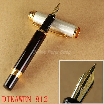 Dikawen 821 Vidējā Nib Fountain Pen Noble Vīna Ziloņkaula Acs Klp DF550