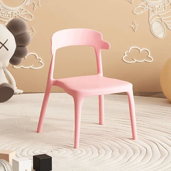 Dizaina, Ēdamistabas Krēsli, Viesistabas Mobilo Spēļu Ziemeļvalstīm Bērniem Plastmasas Krēsli Rozā Dizaina Muebles Para El Hogar Mēbeles