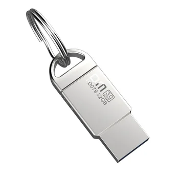 DM PD079 USB Flash Disks 128GB Metāla Ūdensizturīgs Pen Drive USB 3.0 High-speed rakstīt no 10mb/s-60mb/s