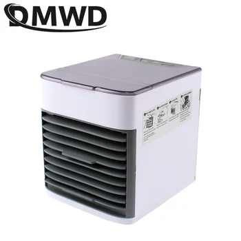 DMWD Mini Portatīvo USB Ventilators, Gaisa Kondicionēšana Vēsāks Bladeless Aukstā Ūdens Dzesēšanu Kondicionētājs Dzesēšanas Ventilators Mitrināšanas Ventilador