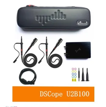 DSCope U2B100 USB-balstīts Rokas Digitālā Osciloskopa 100MHz joslas platums, max 1GSa/s sample rate Dual Channel