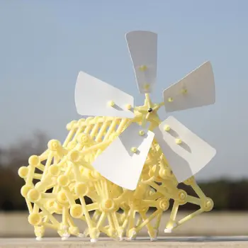 Dāvanas, praktiskas Spējas Skolu Projektiem Bērniem Mašīna Zvērs Vēja Bionisko Pastaigas Puzzle Rotaļlieta Fizikas Mācību