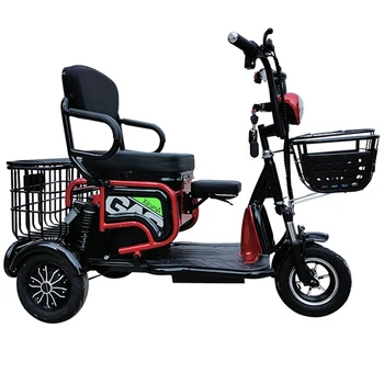 Elektriskais Tricikls Atpūtas Akumulatora Pedicab Ar Rāmi Pieņem Krāsošanas Procesā Sabiezējumu Sūklis Sēdekļa Spilvena