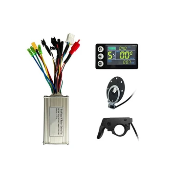 Elektriskā Motorollera Litija Akumulators Modificētu LCD-S866 Krāsu Ekrāns Instrumentu 17A Kontrolieris Stūres Pastiprinātājs Droseles Komplekts Nomaiņa