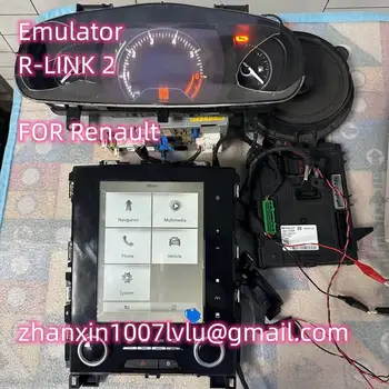 Emulators R-LINK 2 Testa Platforma Renault kadjar Koleos Megane Automašīnu Radio Testa Stenda, Instrumenti,