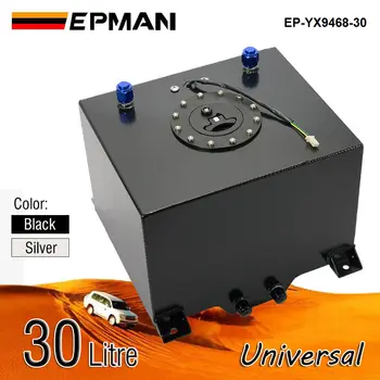 EPMAN Universālā Alumīnija Degvielas Pārsprieguma Tvertnes Sistēmu Pilnīgs Komplekts, 30 Litru Ar Sensoru EP-YX9468-30