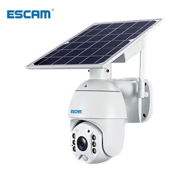 ESCAM QF280 1080p Wifi Versija Korpusa Saules, Drošības Kameras Āra Uzraudzības Ūdensizturīgs CCTV Kameras Smart Home divvirzienu Balss