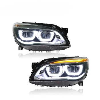 Full LED Modificētas Automašīnas Priekšējais Lukturis BMW 7 Sērijas F01 F02 Lukturi 2009-2015 730i 740i 750i 760i Auto Piederumi
